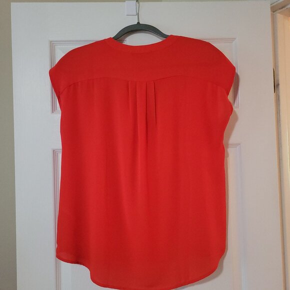 Banana Republic | Orange Blouse, Size S (petite) - Picture 8 of 10